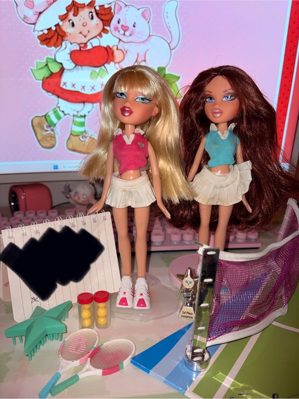 Bratz play sportz Tennis Cloe and Phoebe